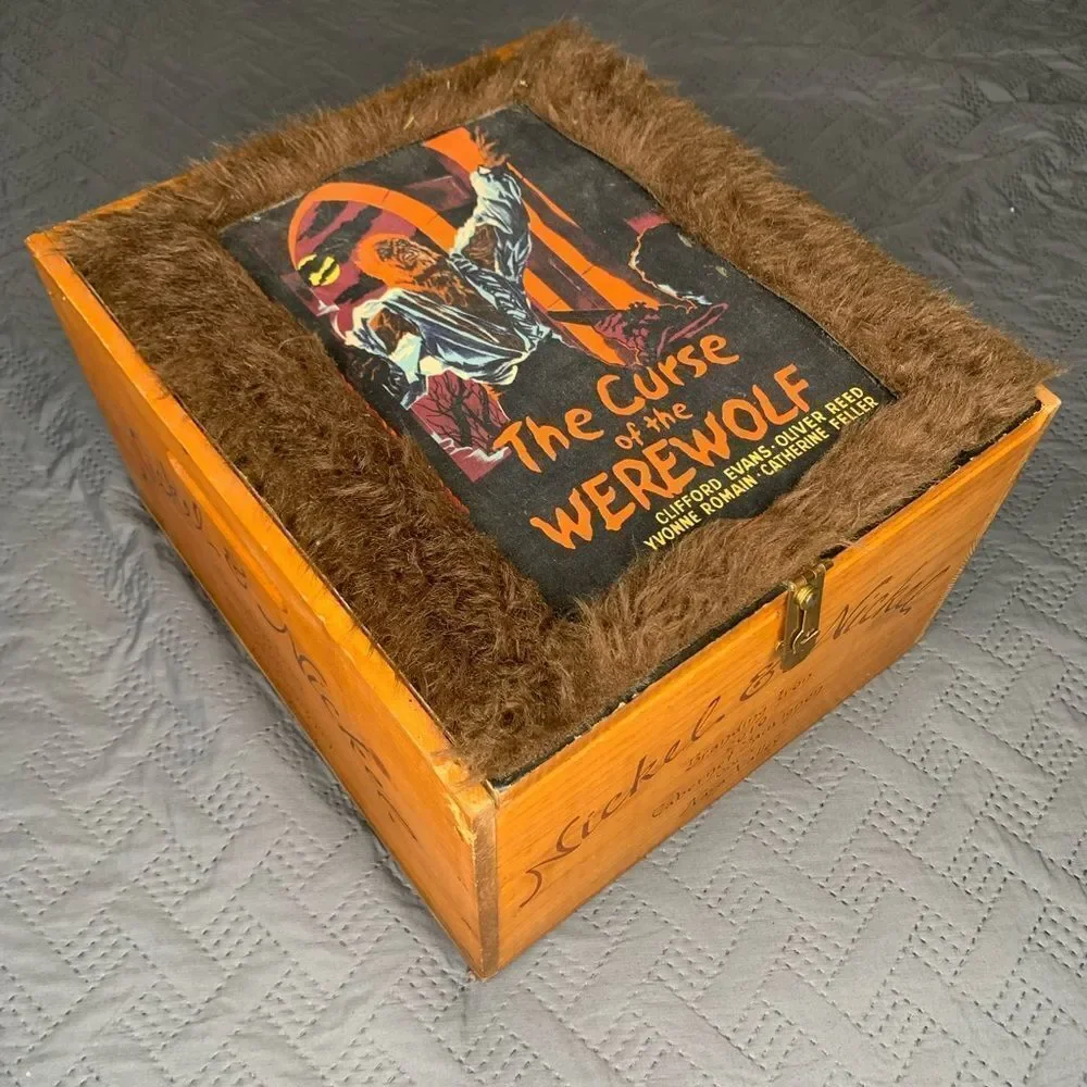 One of a kind “The Mummy” Cigar Box